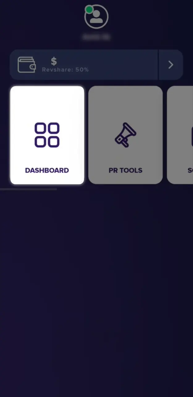Use your affiliate login credentials to access 1win statistics.