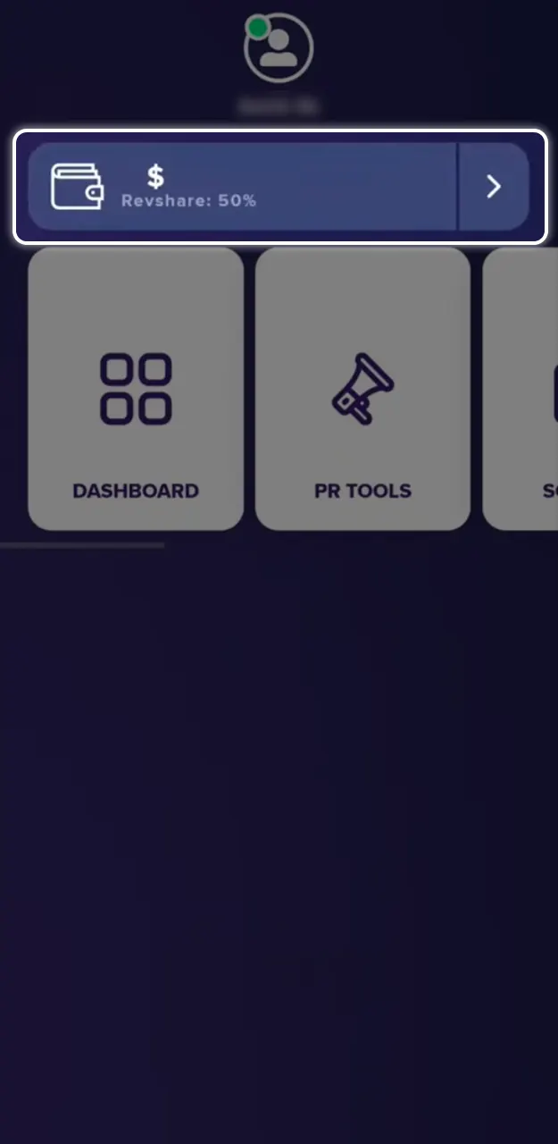 Choose your preferred currency and set up payment details to receive your monthly commissions on 1win.