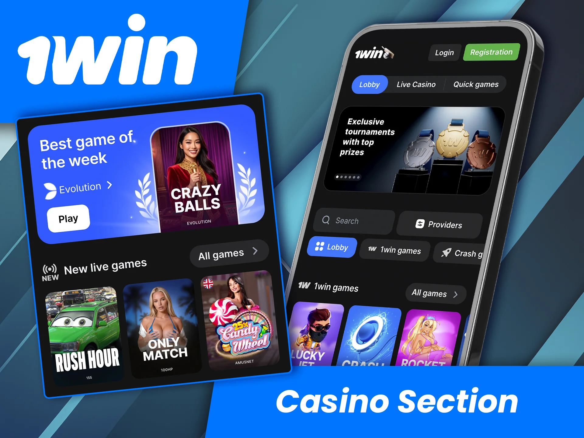 Find out how to play any of your favourite slots via the 1win mobile app.