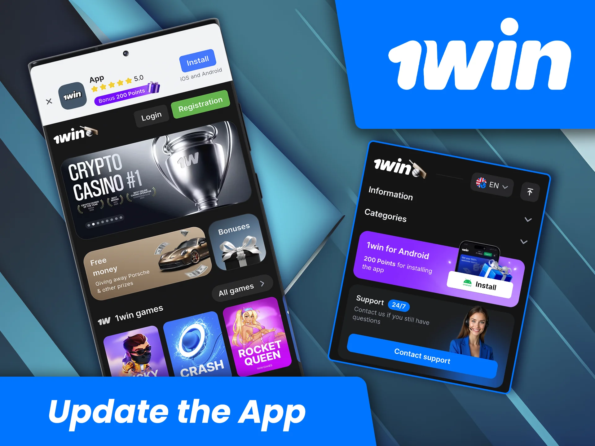 Make sure to update the 1win app regularly so you don’t miss out on new promotions and bonuses.
