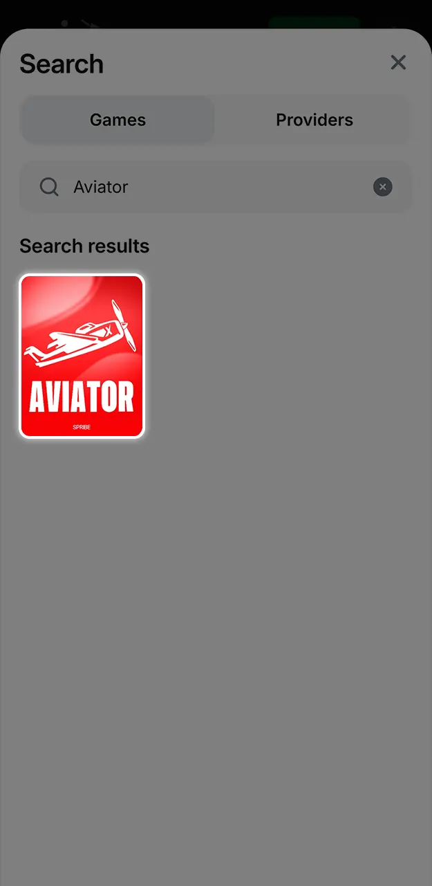 The Aviator game is available on 1win with some of the highest odds.