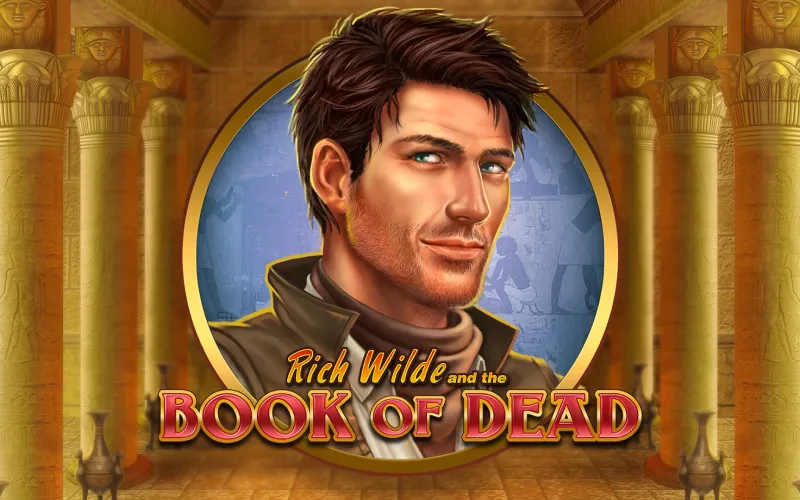 Log in to your account and play the legendary Book of Dead slot at 1win.