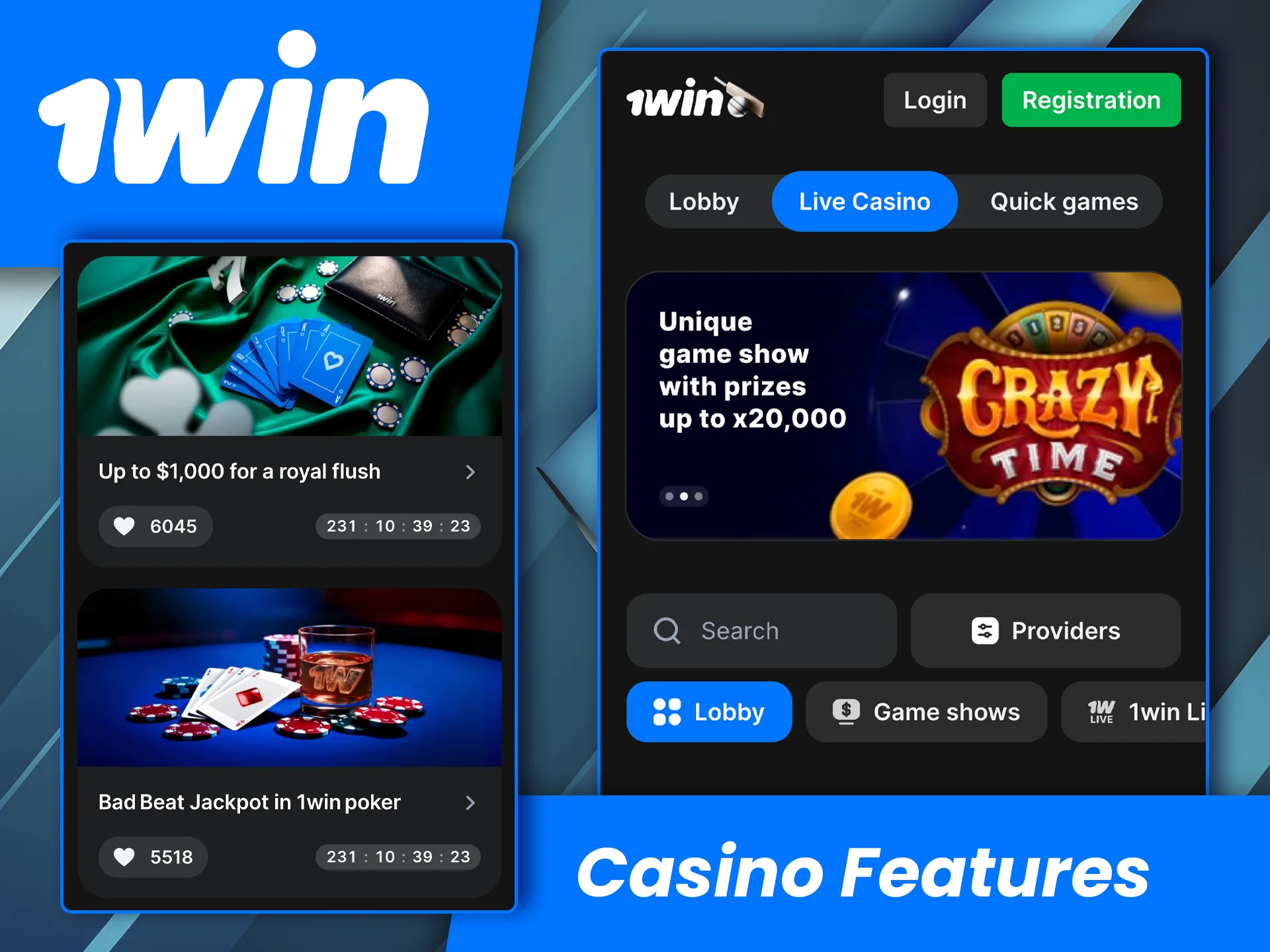 Find out why 1win Casino is so popular with players.
