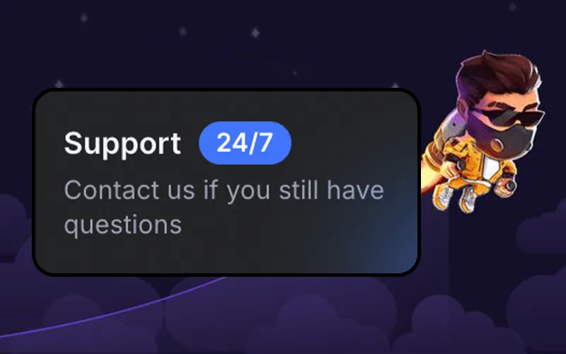 Please contact the 1win support team if you encounter any difficulties with the Lucky Jet game.