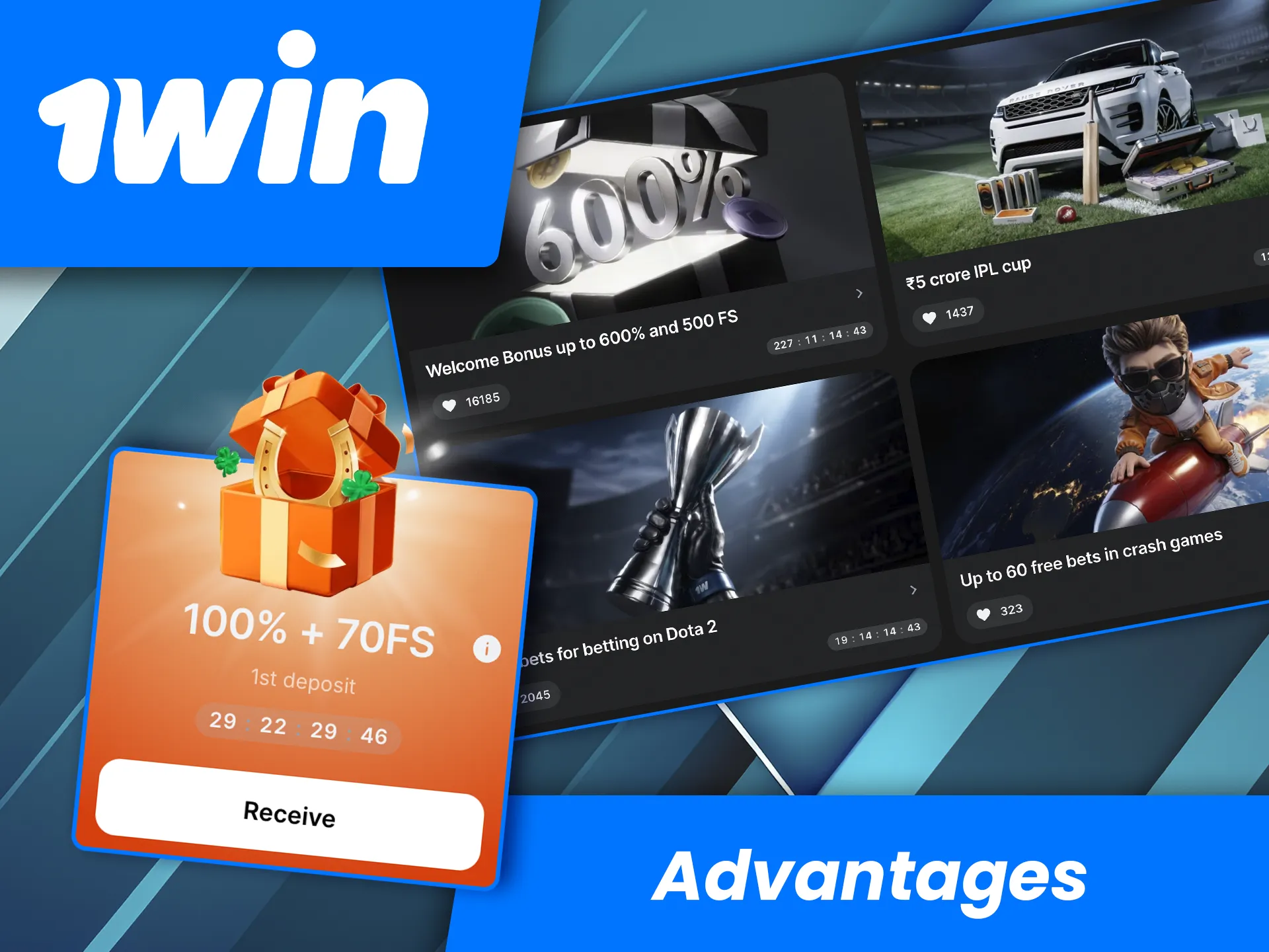 Take advantage of the key benefits of 1win Casino and achieve success in no time.