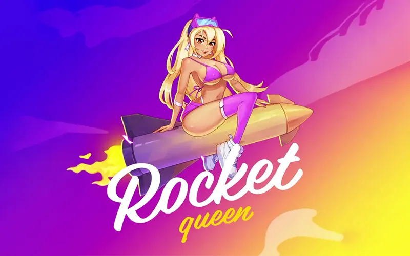 Make a deposit and aim for big multipliers in the Rocket Queen game at 1win.