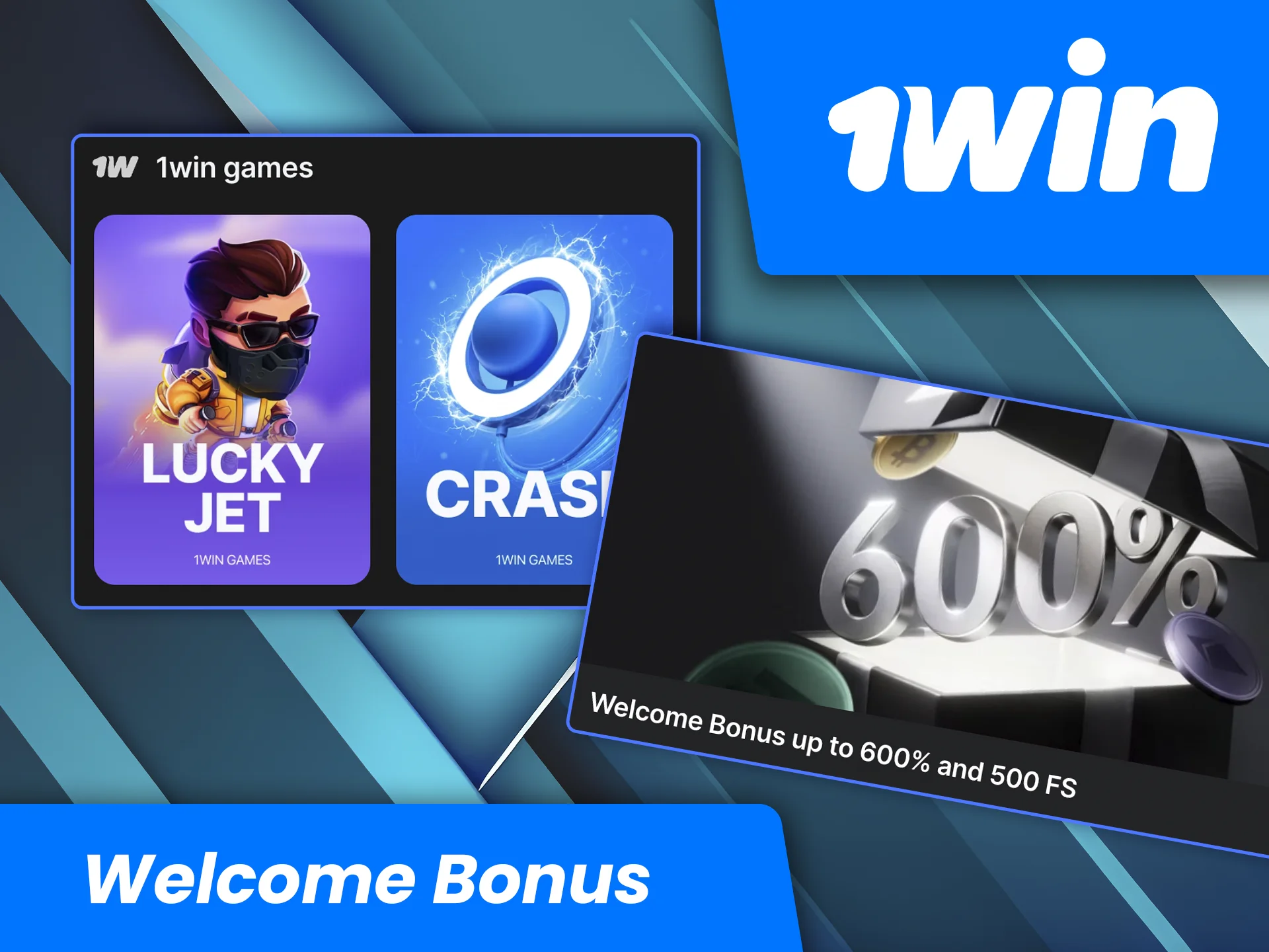 Use the 1win welcome bonus to boost your chances of winning.